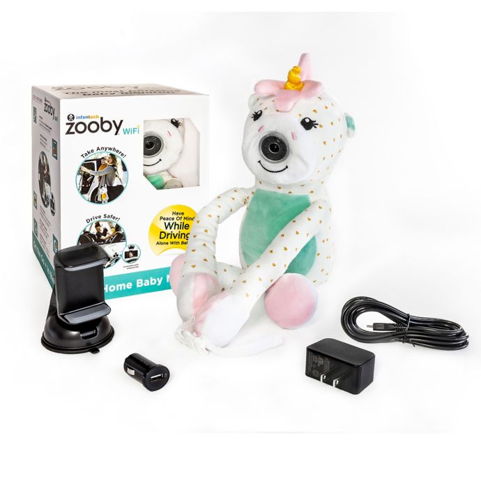 Infanttech® Zooby® WiFi Car and Home Video Baby Monitor
