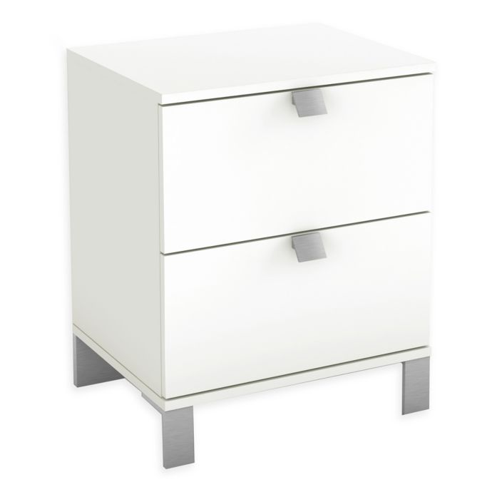 South Shore Spark 2 Drawer Nightstand Bed Bath And Beyond Canada