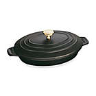 Alternate image 0 for Staub Oval Hot Plate with Lid in Black