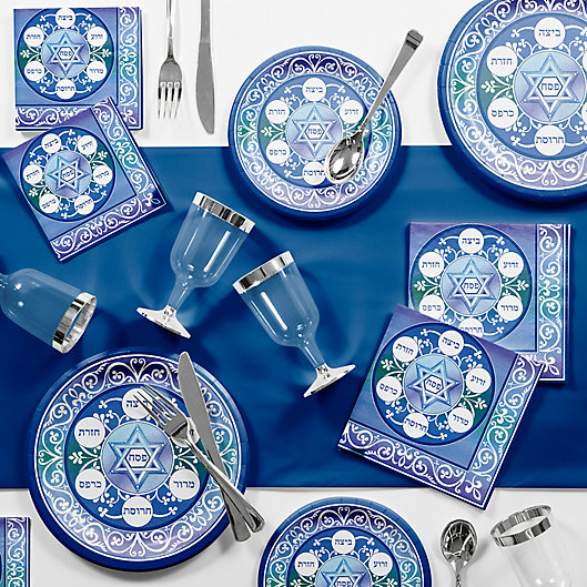 Alternate image 1 for Creative Converting™ 81-Piece Passover Tableware Kit