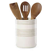 kate spade new york Charlotte Street&trade; 4-Piece Utensil Holder and Tool Set in Grey
