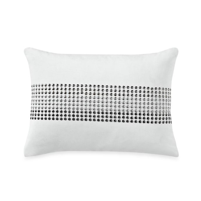 Kenneth Cole Reaction Home Frost Oblong Throw Pillow Bed Bath