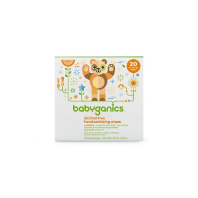 BabyganicsÂ® 20-Count On the Go Mandarin Alcohol-Free Hand