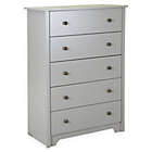 Alternate image 0 for South Shore Vito 5-Drawer Chest in Soft Grey