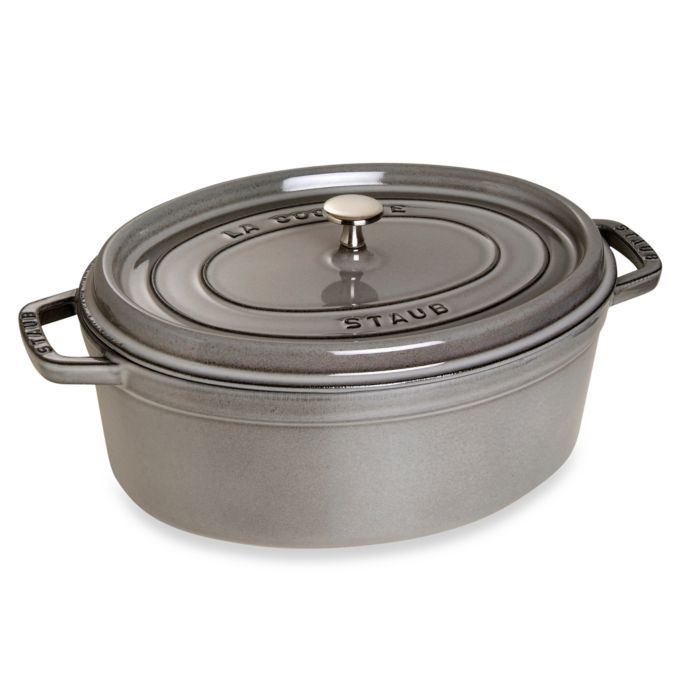 Staub 7 qt. Oval Cocotte | Bed Bath and Beyond Canada