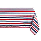 Alternate image 0 for Design Imports Patriotic Stripe Indoor/Outdoor Tablecloth