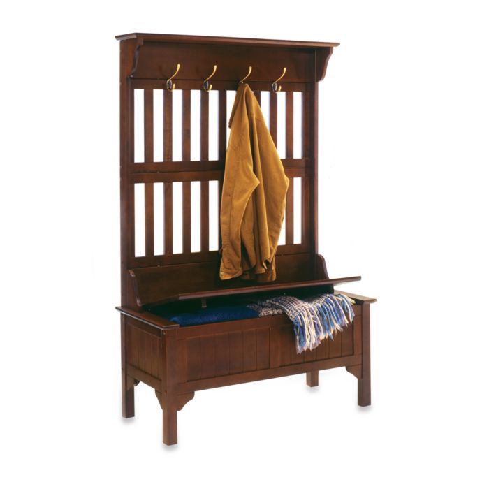 Home Styles Hall Tree And Storage Bench Bed Bath Beyond