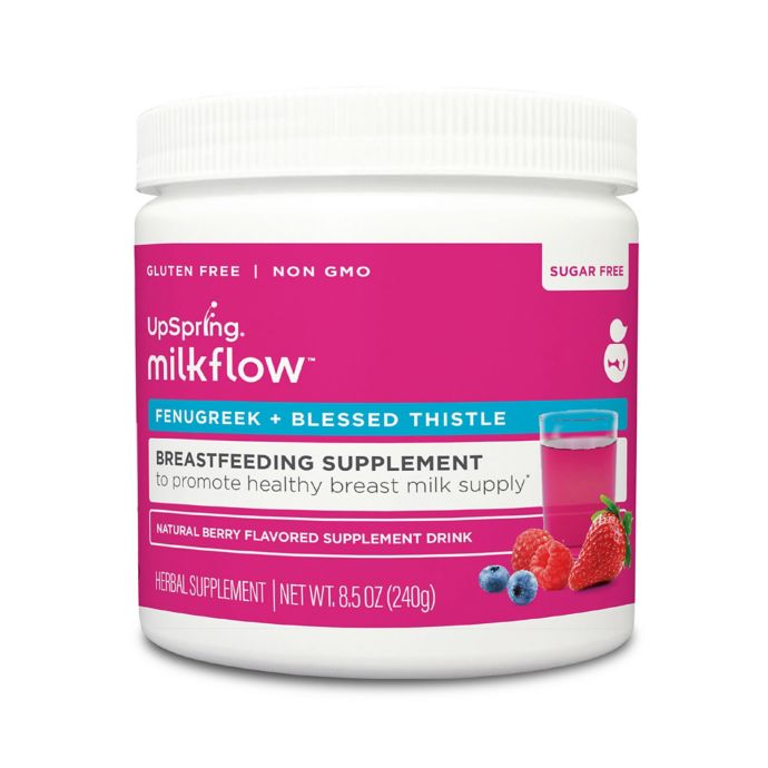 UpSpring® Milkflow™ Fenugreek Berry Drink Mix | Bed Bath ...