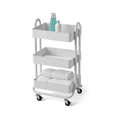 SALT&trade; 3-Tier Bath Storage Cart. View a larger version of this product image.