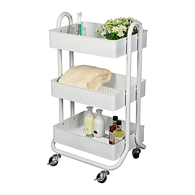 SALT&trade; 3-Tier Bath Storage Cart. View a larger version of this product image.
