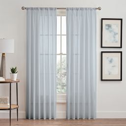 Blue Sheer Curtain Panels Bed Bath Beyond