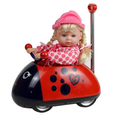 childs ladybird toy pram