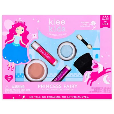 Klee Naturals 4-Piece Princess Fairy Makeup Kit in Blue/Pink