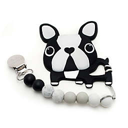 Loulou Lollipop Terrier Teether with Clip