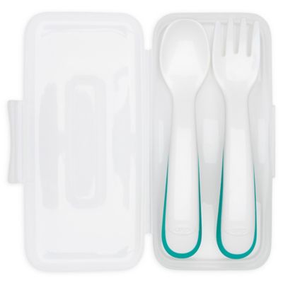 toddler fork and spoon set