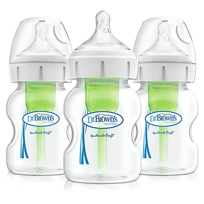 Dr. Brown's® Options+™ 3Pack 5 oz. WideNeck Baby Bottles