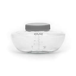 Elvie® 3-Pack 5 oz. Breast Pump Bottles in Clear/Grey