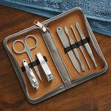 Bold Style For Him Personalized 8-Piece Grooming Set. View a larger version of this product image.