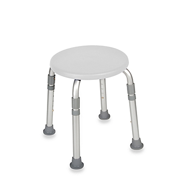 Drive Medical Adjustable-Height Bath Stool. View a larger version of this product image.