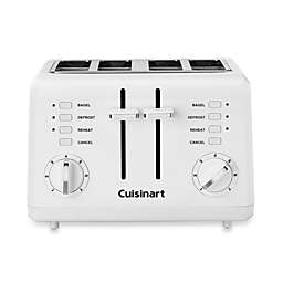 Cuisinart® White Compact Cool-Touch 4-Slice Toaster