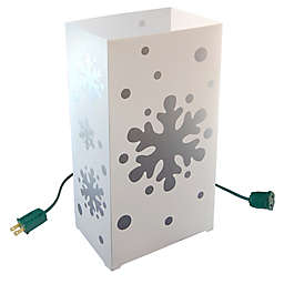 Electric Snowflakes 10-Count Luminaria Kit
