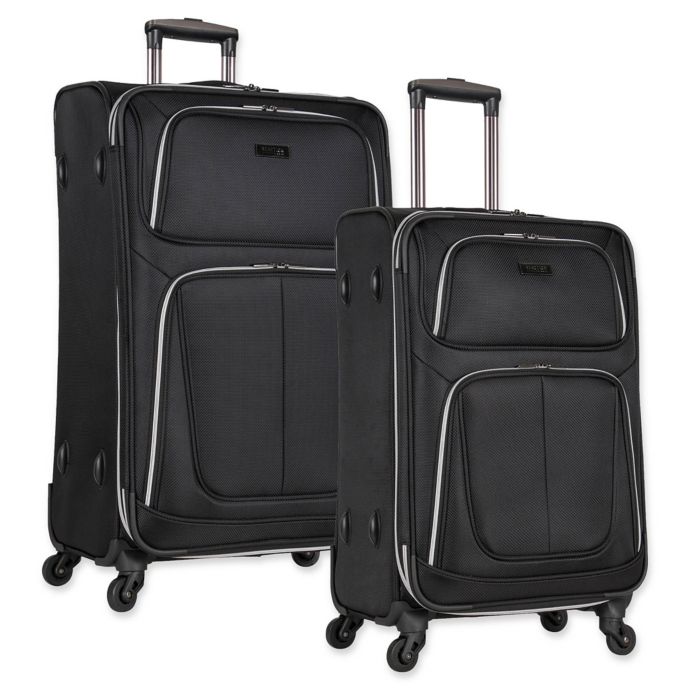 Kenneth Cole Reaction Lincoln Spinner Checked Luggage | Bed Bath & Beyond