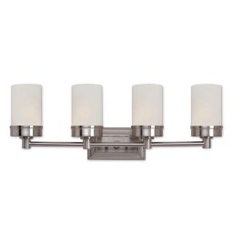 Bel Air Urban Swag 4-Light Vanity Light in Brushed Nickel