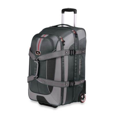 high sierra wheeled duffel with backpack straps