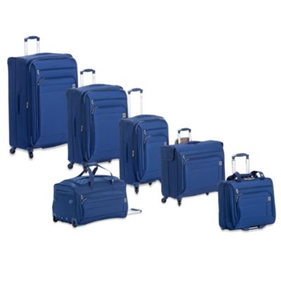 blue delsey luggage