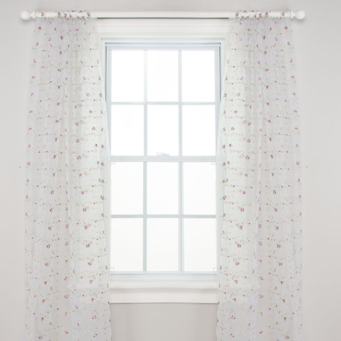 Glenna Jean Penelope Sheer 100 Inch Window Panels Set Of 2