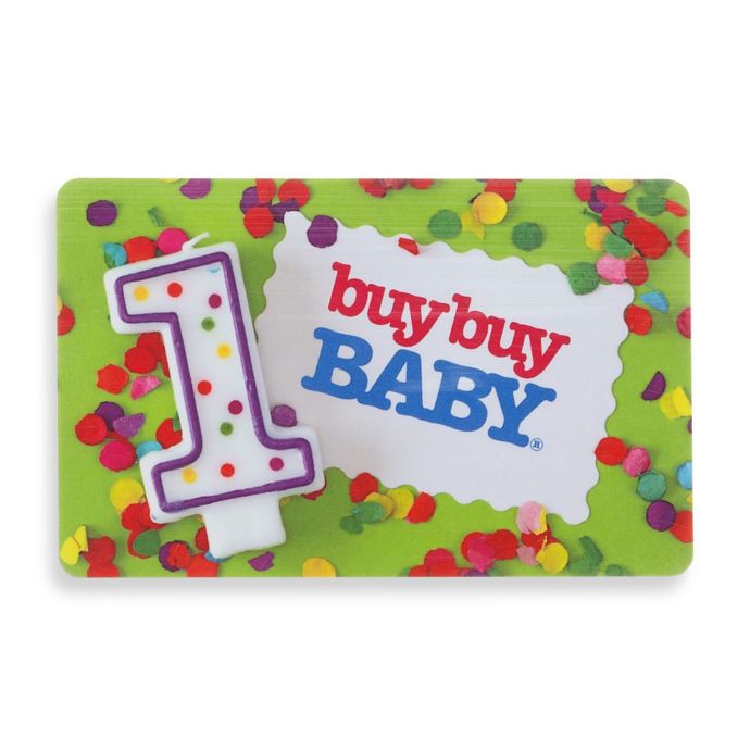 1st Birthday Gift Card buybuy BABY