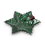 Julia Knight&reg; Holly Sprig 6-Inch Starflake Bowl in Emerald