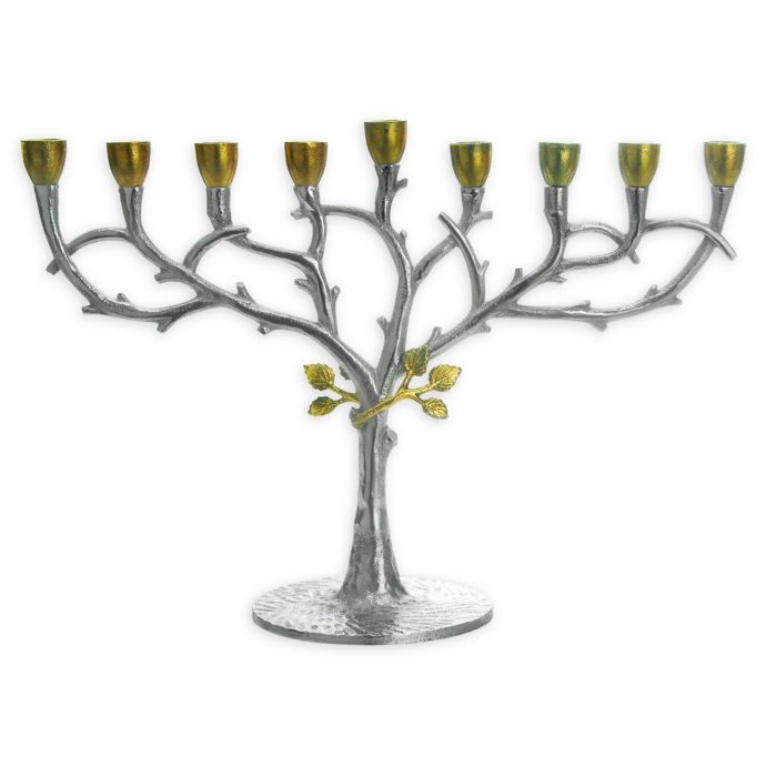 Classic Touch Leaf Menorah Bed Bath & Beyond