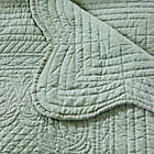 Alternate image 4 for Madison Park Tuscany Quilted Throw Blanket in Seafoam