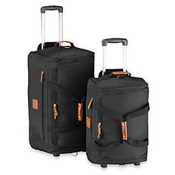 Bric's Xtravel Rolling Duffle Bag Collection in Black