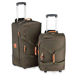 Bric's Xtravel Rolling Duffle Bag Collection in Olive