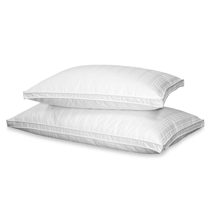 Real Simple Firm Density Down Pillows Bed Bath Beyond