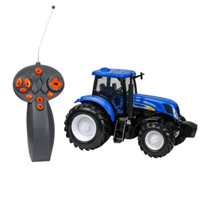 New-Ray 1:24 Scale Remote Control New Holland Farm Tractor in Blue