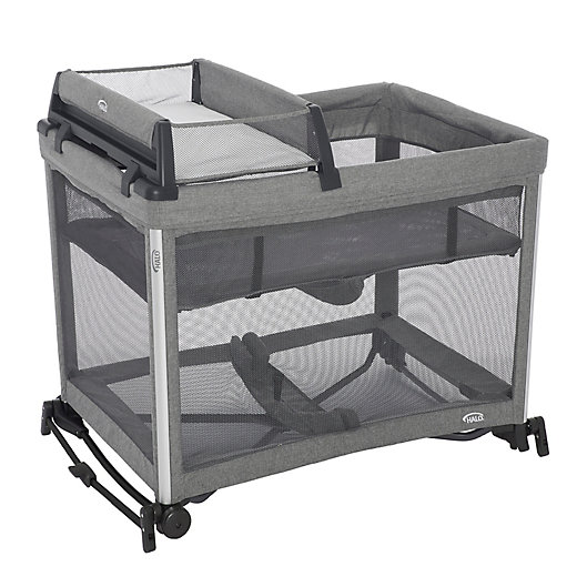 Alternate image 1 for HALO® DreamNest™ 3-in-1 Open Air Portable Crib with Breathable Mesh Mattress