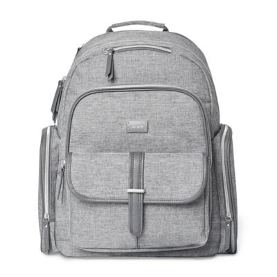 grey rucksack changing bag