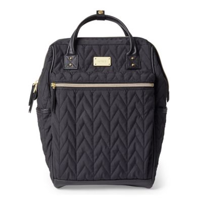 bananafish melanie backpack diaper bag in grey