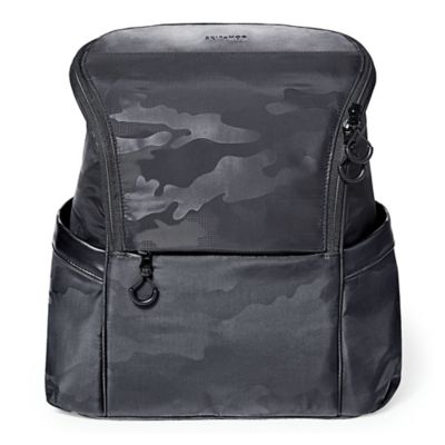 skip hop black and white diaper bag