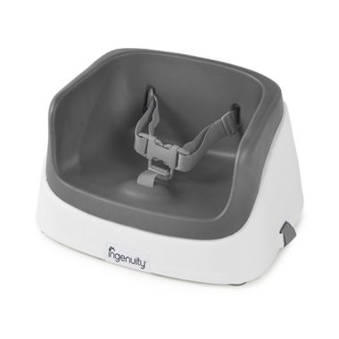 Ingenuity&trade; SmartClean Toddler Booster in Slate. View a larger version of this product image.