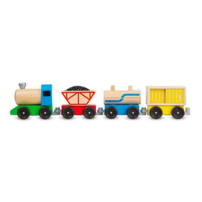 melissa and doug wooden train