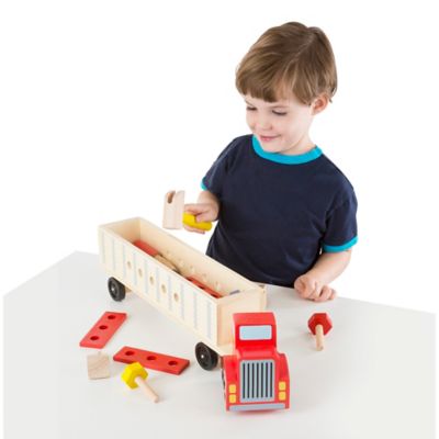 melissa and doug big rig building set