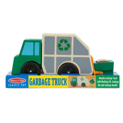 melissa & doug garbage truck