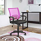 Alternate image 1 for Corliving&trade; Swivel Office Chair in Pink