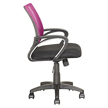 Corliving&trade; Swivel Office Chair in Pink. View a larger version of this product image.
