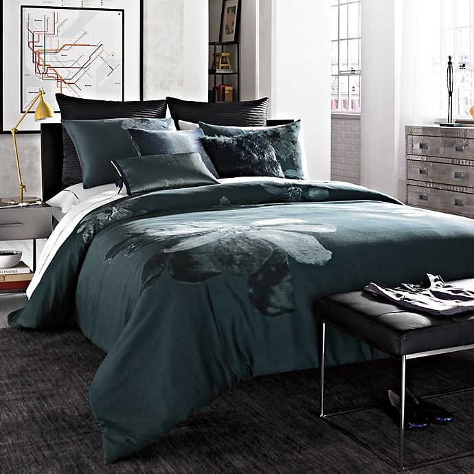 kenneth cole gray comforter