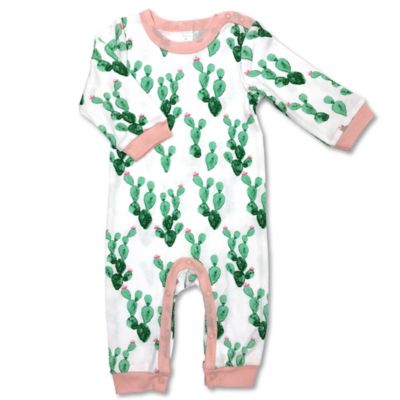 cactus print baby clothes